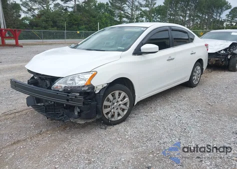 2015 Nissan Sentra Sv из США, поврежденный, VIN 3N1AB7AP7FY306343